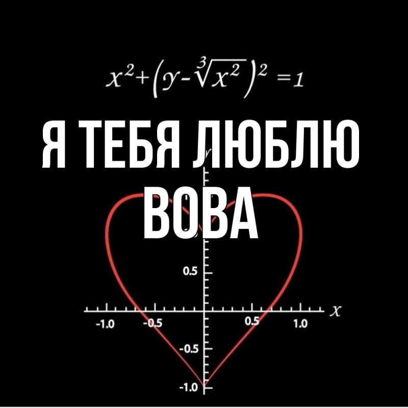 Картинка Я тебя люблю, Вова
