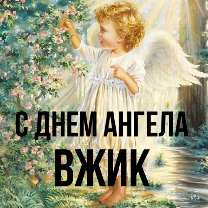 Картинка С днем ангела, Вжик