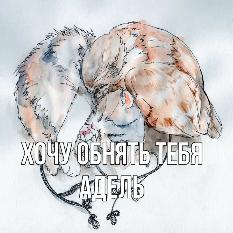 Картинка Хочу обнять тебя, Адель