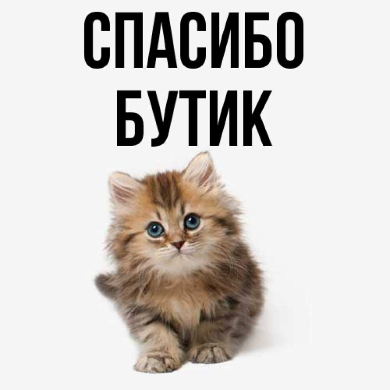 Картинка Спасибо, Бутик