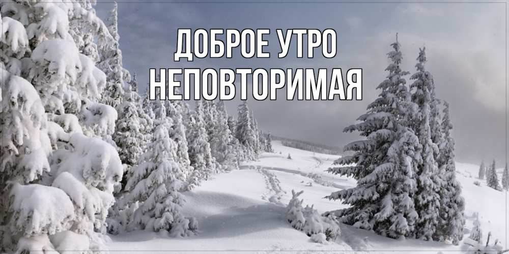 Открытка на каждый день с именем, Hеповтоpимая Доброе утро пасмурное утро Прикольная открытка с пожеланием онлайн скачать бесплатно 