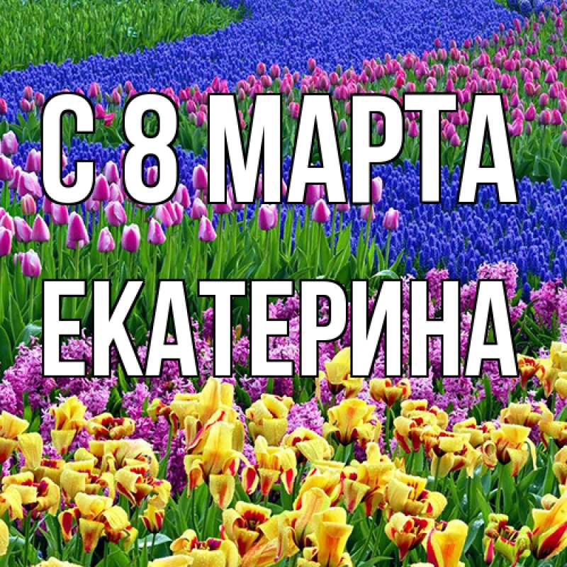 Картинка C 8 МАРТА, Екатерина