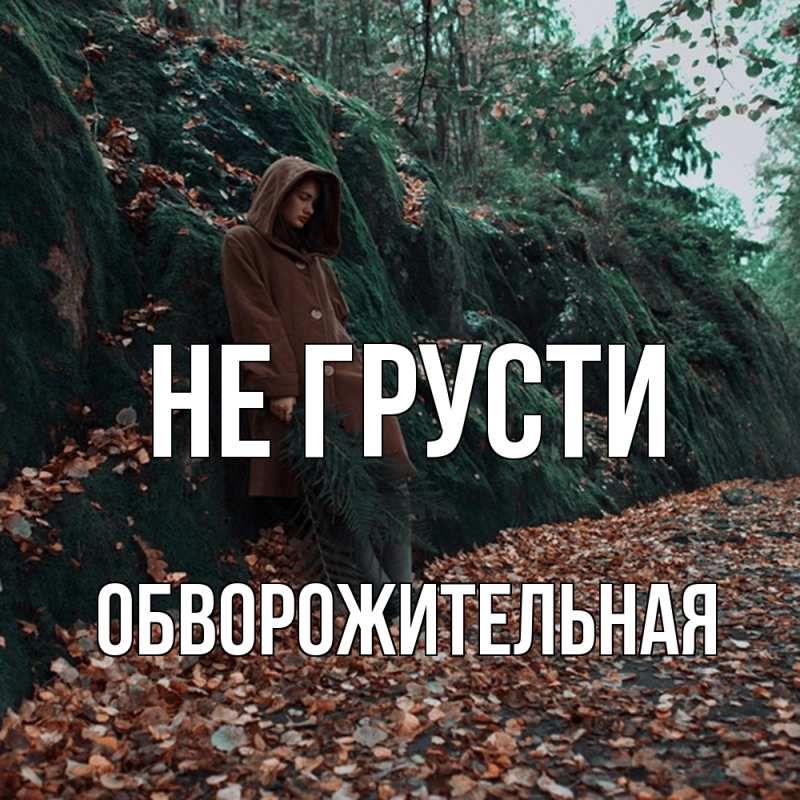 Картинка Не грусти, Обвоpожительная