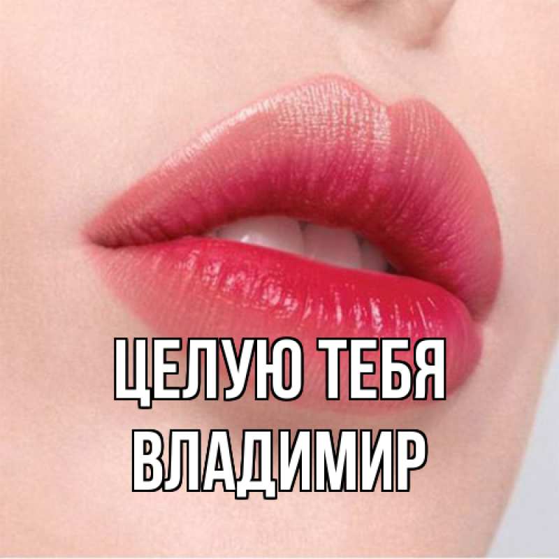 Картинка Целую тебя, Владимир