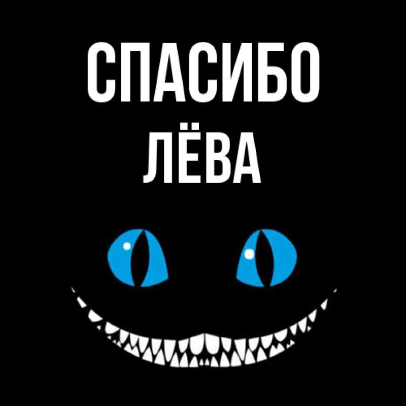 Картинка Спасибо, Лёва