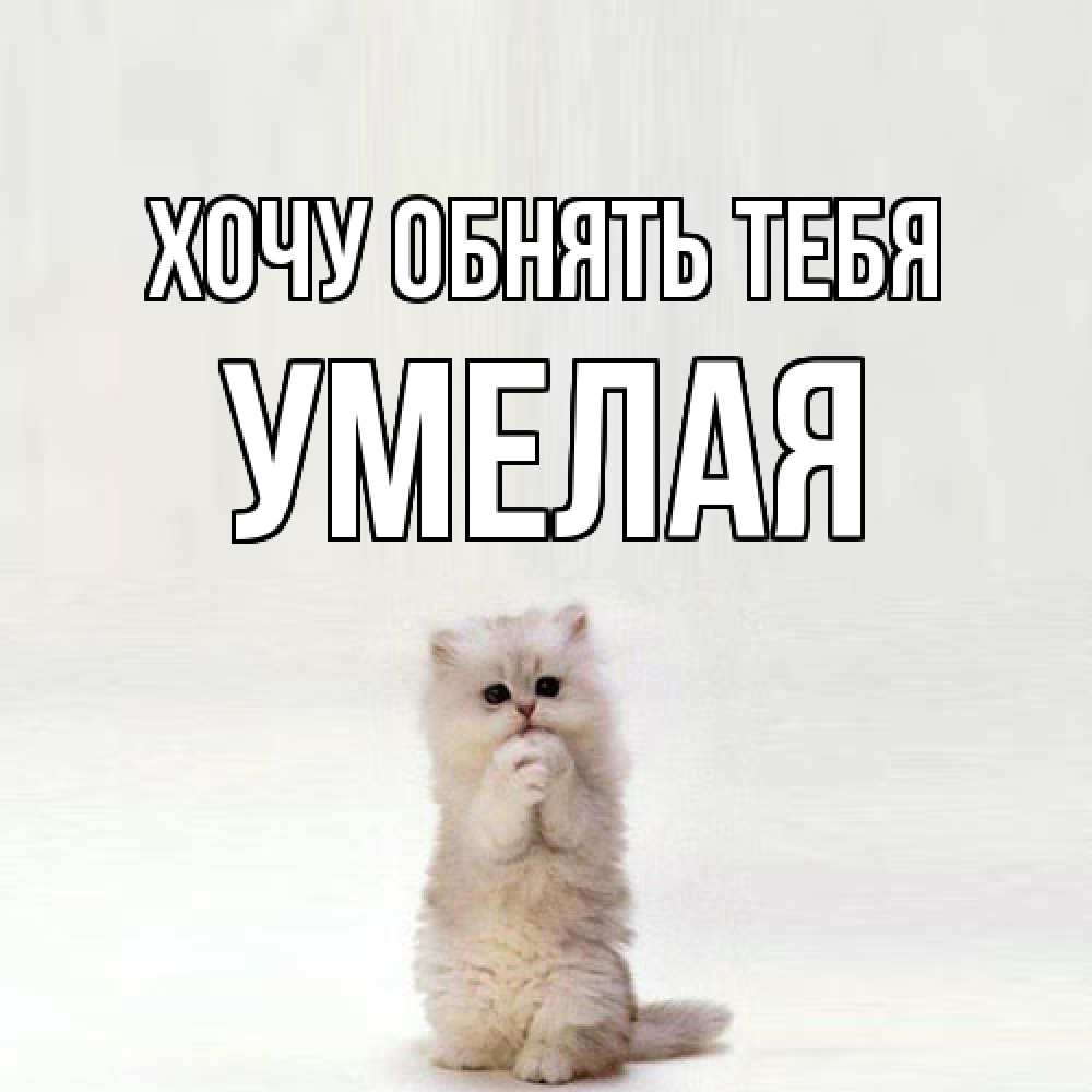 Открытка на каждый день с именем, Умелая Хочу обнять тебя открытки с креативными подписями Прикольная открытка с пожеланием онлайн скачать бесплатно 