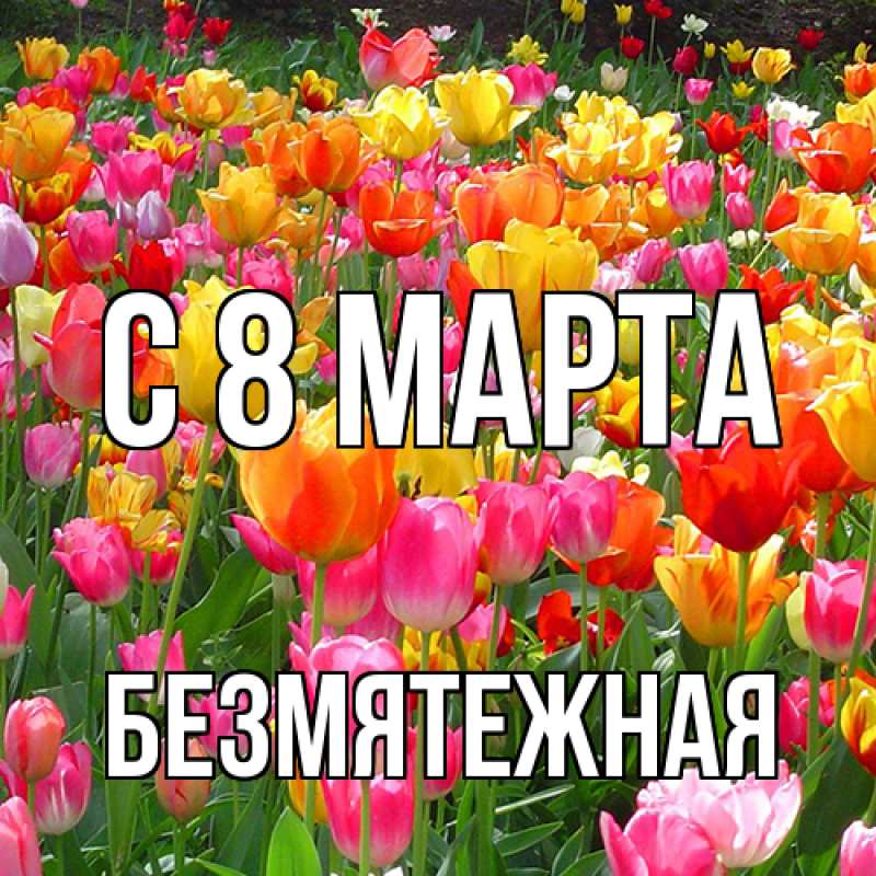 Картинка C 8 МАРТА, безмятежная