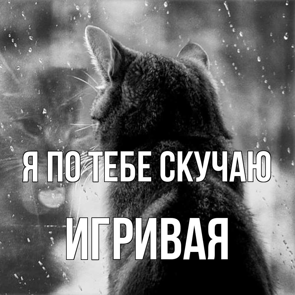 Открытка на каждый день с именем, игривая Я по тебе скучаю скорее ко мне приходи 1 Прикольная открытка с пожеланием онлайн скачать бесплатно 
