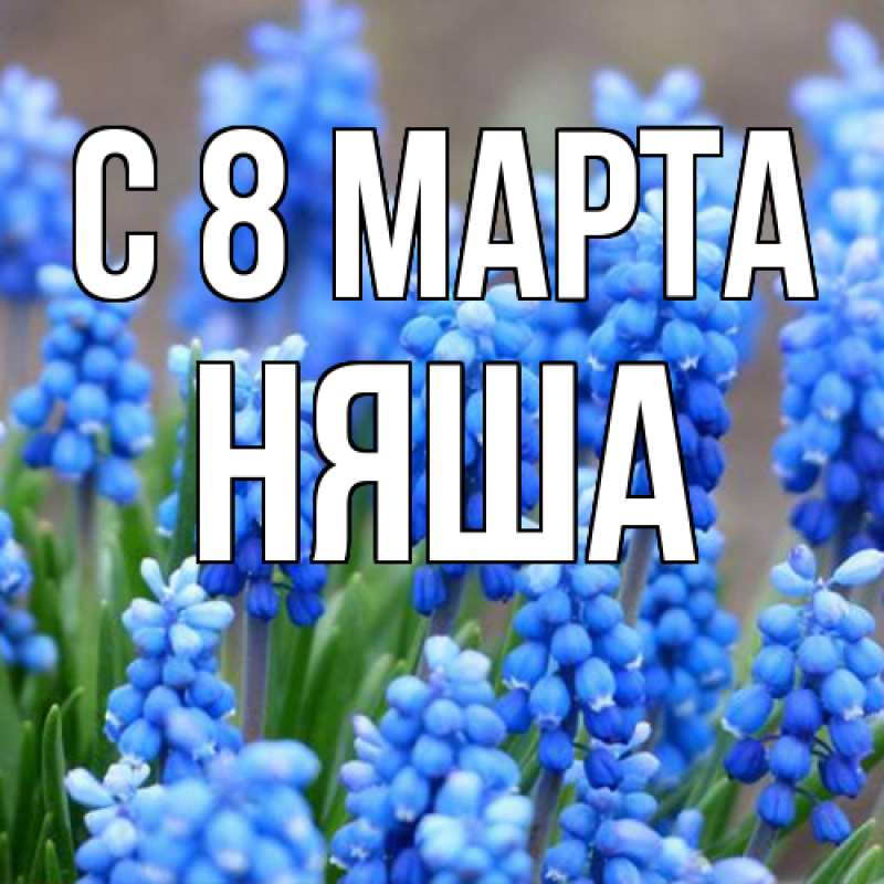 Картинка C 8 МАРТА, няша