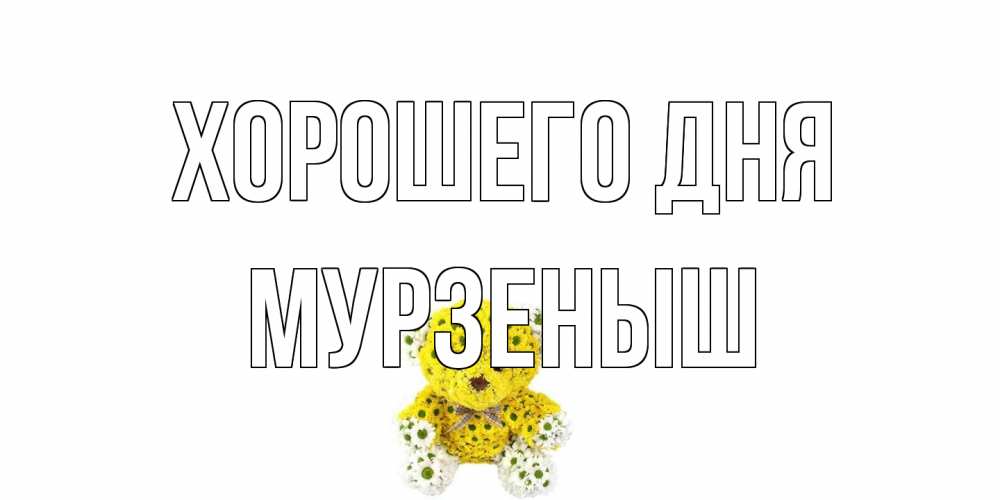 Открытка на каждый день с именем, мурзеныш Хорошего дня позитивного настроения вам Прикольная открытка с пожеланием онлайн скачать бесплатно 