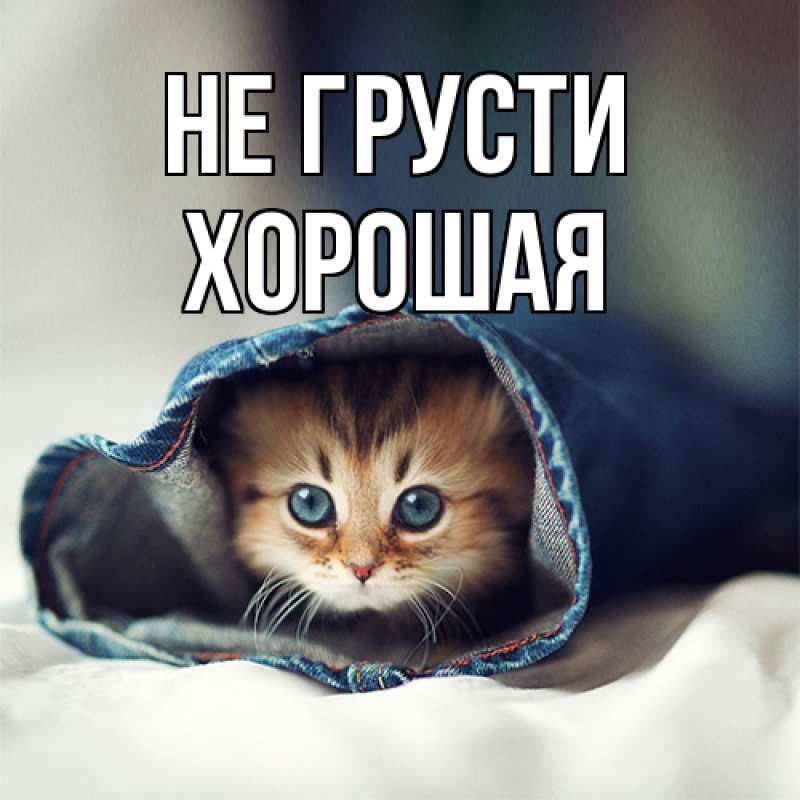 Картинка Не грусти, хорошая