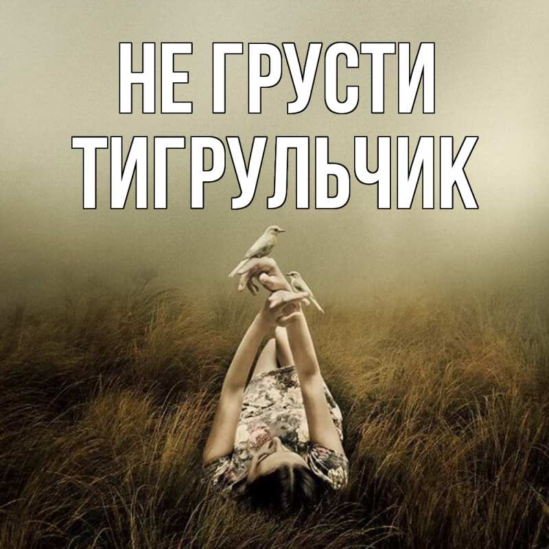 Картинка Не грусти, Тигpульчик