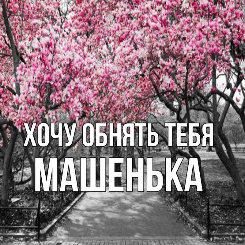 Картинка Хочу обнять тебя, Машенька