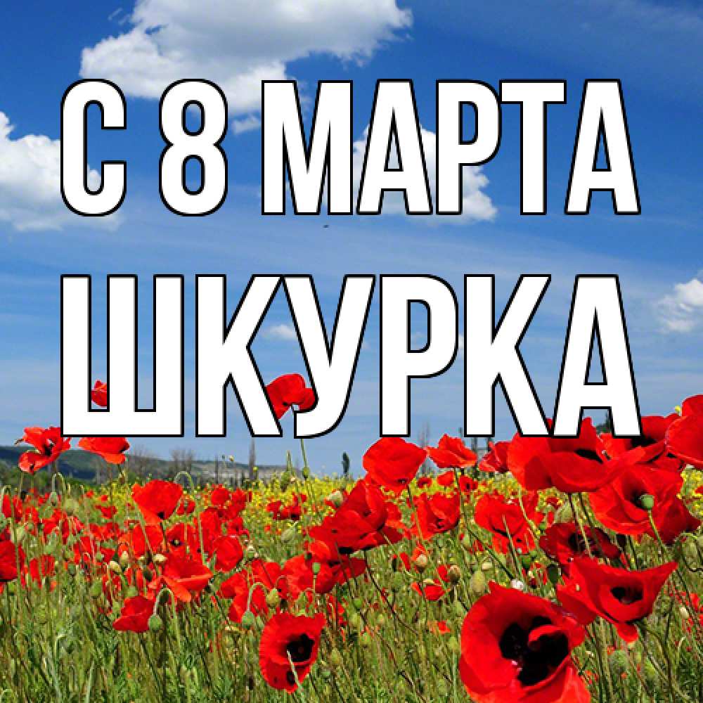 Открытка на каждый день с именем, Шкурка C 8 МАРТА международный женский день 1 Прикольная открытка с пожеланием онлайн скачать бесплатно 