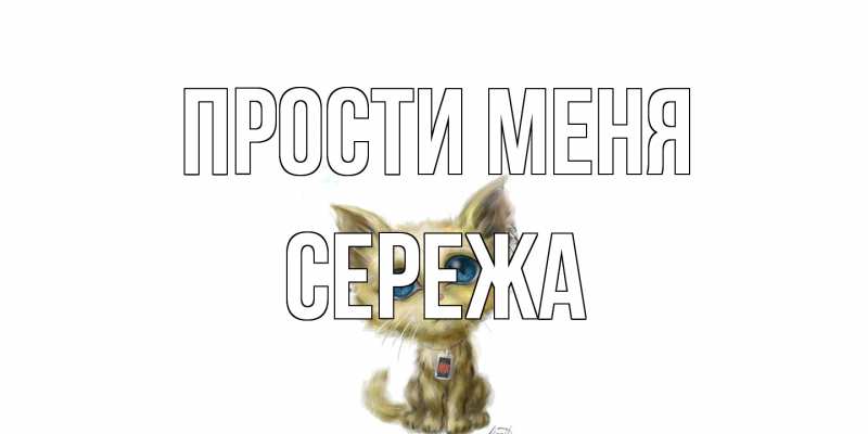 Картинка Прости меня, Сережа
