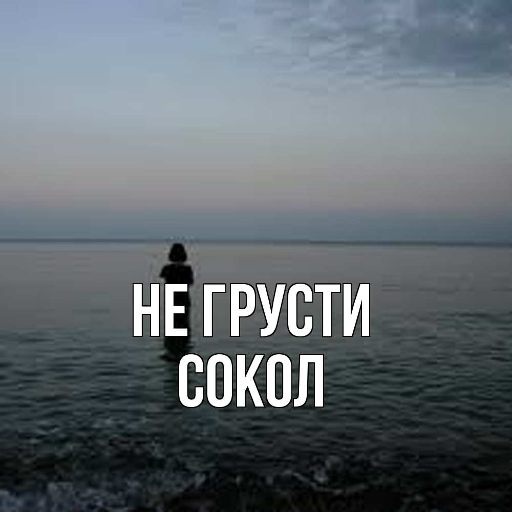 Открытка на каждый день с именем, Сокол Не грусти девушка Прикольная открытка с пожеланием онлайн скачать бесплатно 