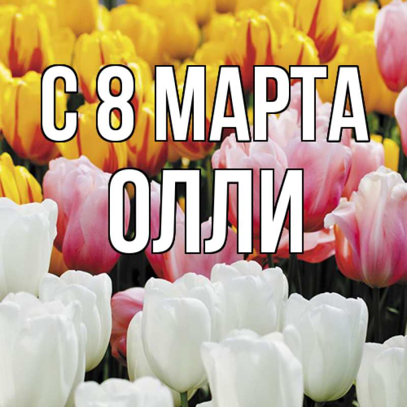 Картинка C 8 МАРТА, Олли