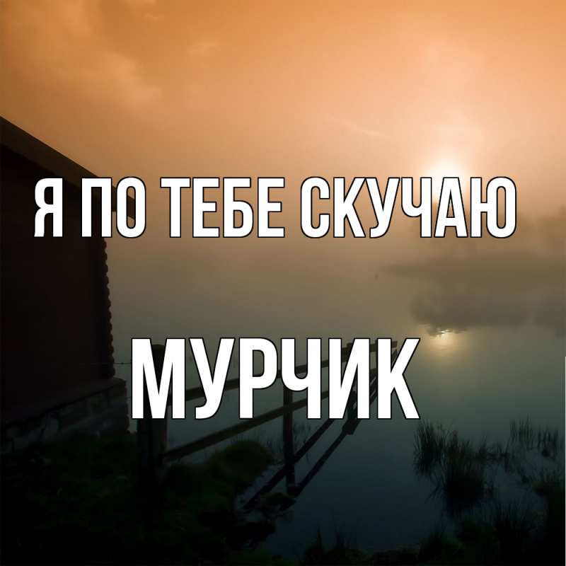 Картинка Я по тебе скучаю, Мурчик