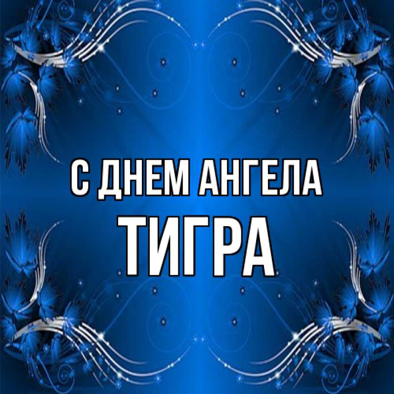 Картинка С днем ангела, Тигра