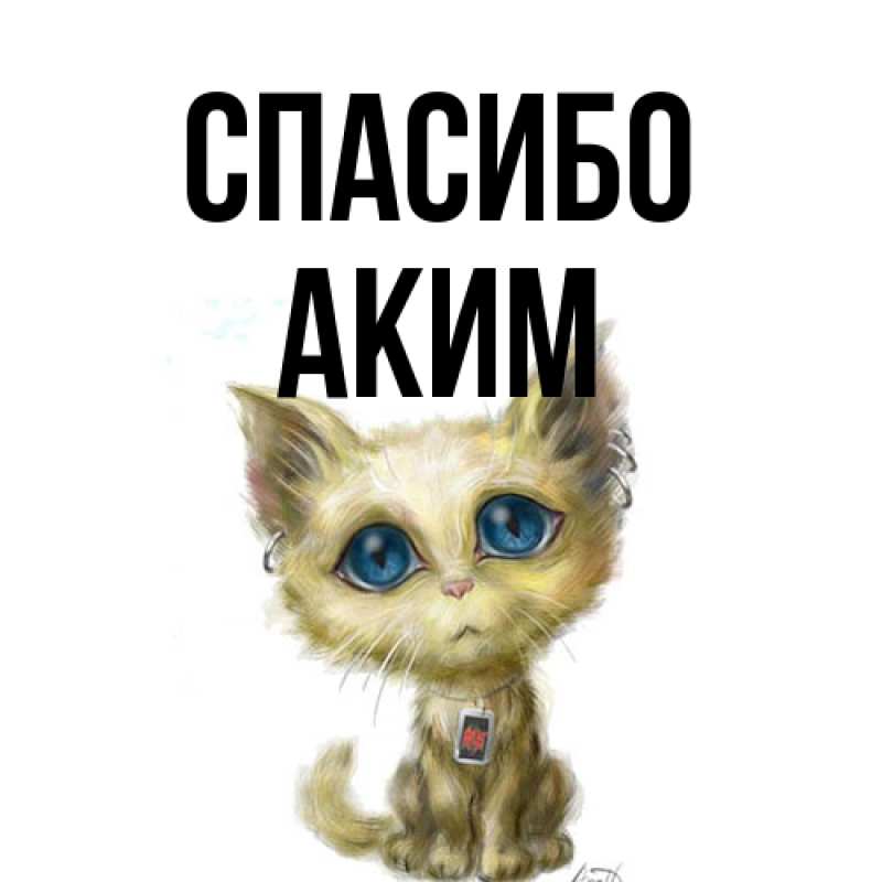 Картинка Спасибо, Аким