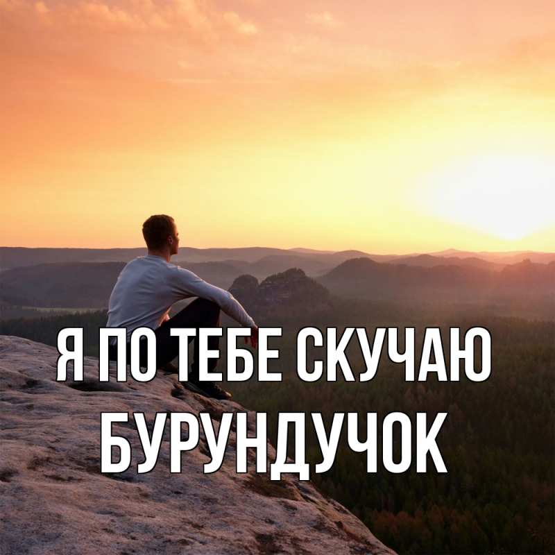 Картинка Я по тебе скучаю, бурундучок