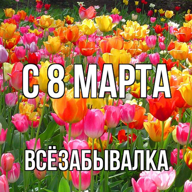 Картинка C 8 МАРТА, Всёзабывалка