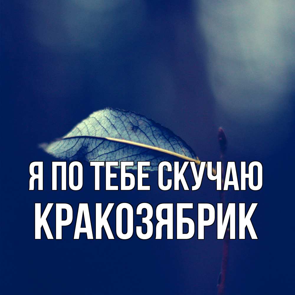 Открытка на каждый день с именем, Кракозябрик Я по тебе скучаю одна ветка 1 Прикольная открытка с пожеланием онлайн скачать бесплатно 
