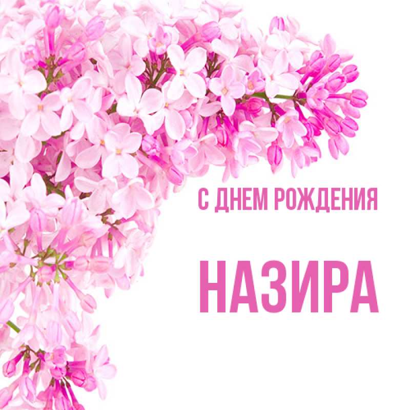 Картинка С днем рождения, Назира