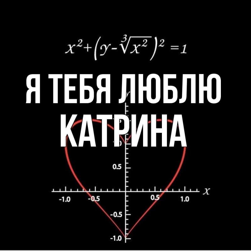 Картинка Я тебя люблю, Катрина