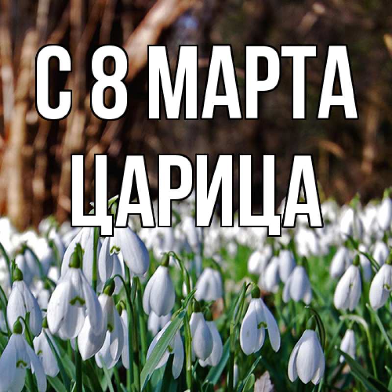 Картинка C 8 МАРТА, Царица