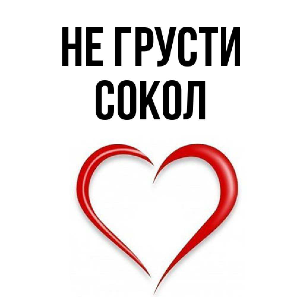 Открытка на каждый день с именем, Сокол Не грусти для любимой Прикольная открытка с пожеланием онлайн скачать бесплатно 