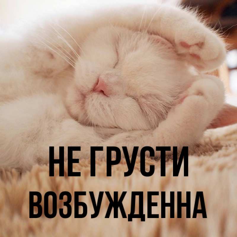 Картинка Не грусти, Возбужденна