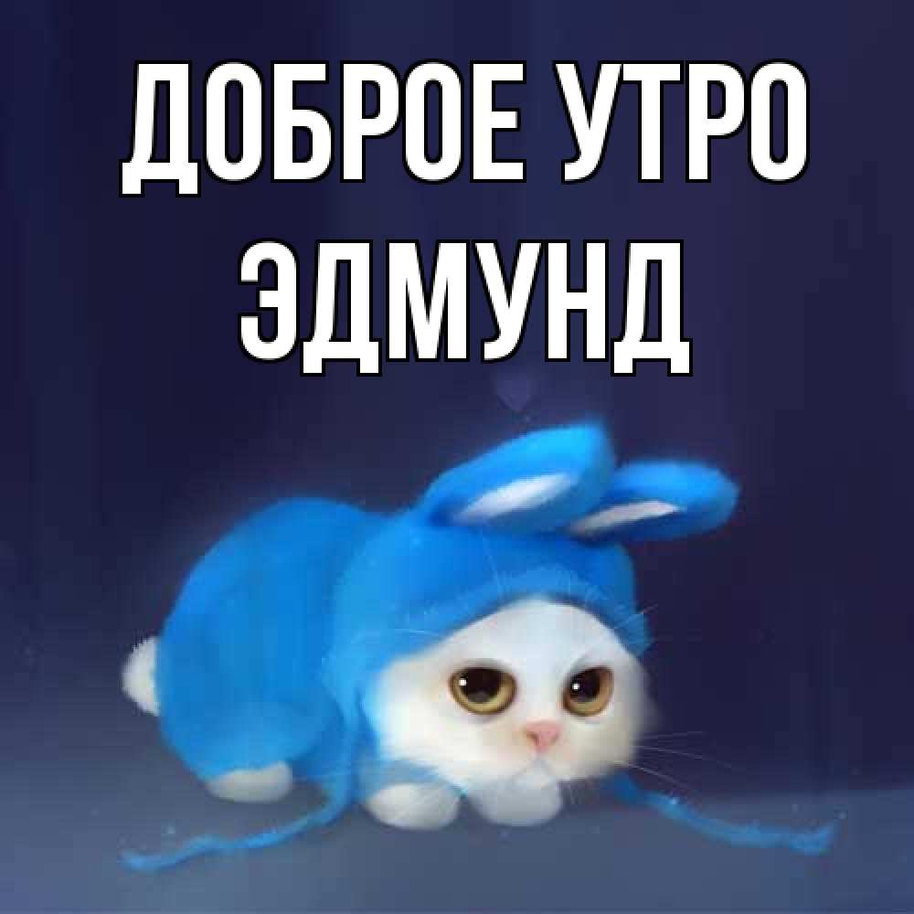 Открытка на каждый день с именем, Эдмунд Доброе утро открытки красивые скачать бесплатно Прикольная открытка с пожеланием онлайн скачать бесплатно 