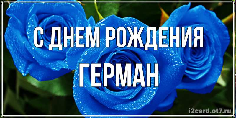 Картинка С днем рождения, Герман