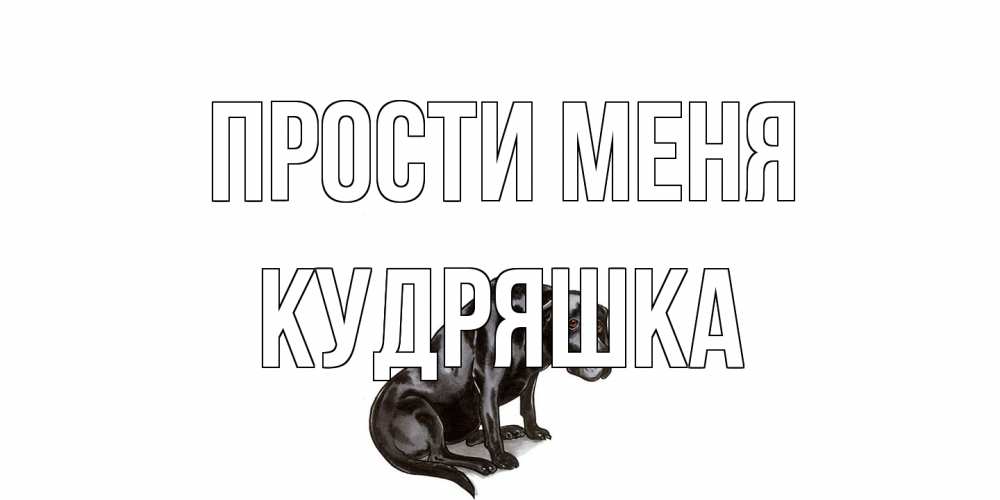 Открытка на каждый день с именем, кудряшка Прости меня грустная собака на открытке с подписью прости меня Прикольная открытка с пожеланием онлайн скачать бесплатно 