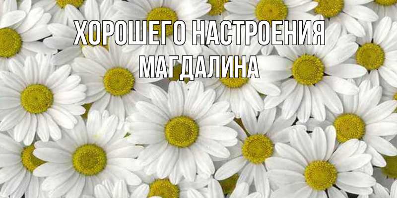 Картинка Хорошего настроения, Магдалина