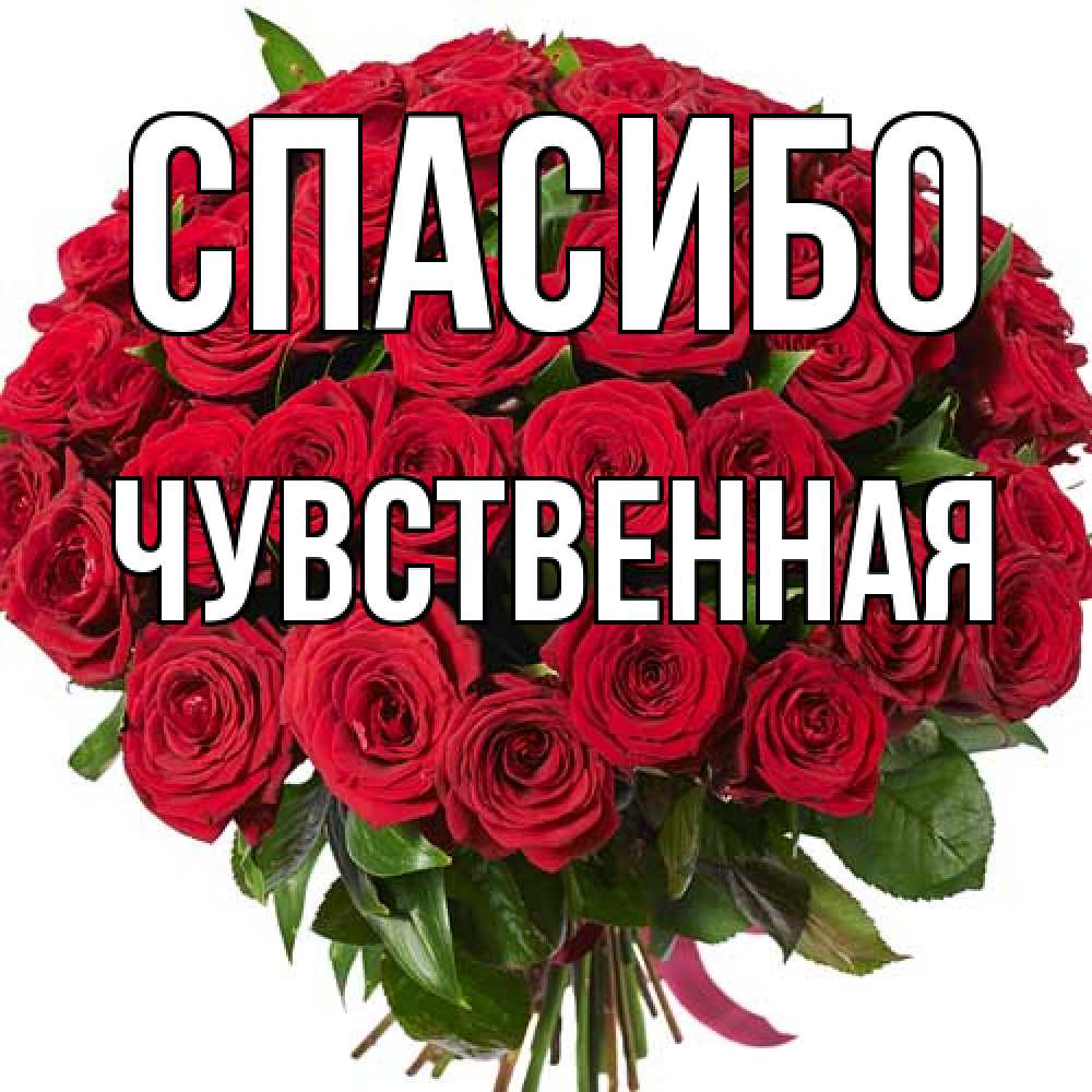 Открытка на каждый день с именем, Чувственная Спасибо букет красных роз Прикольная открытка с пожеланием онлайн скачать бесплатно 