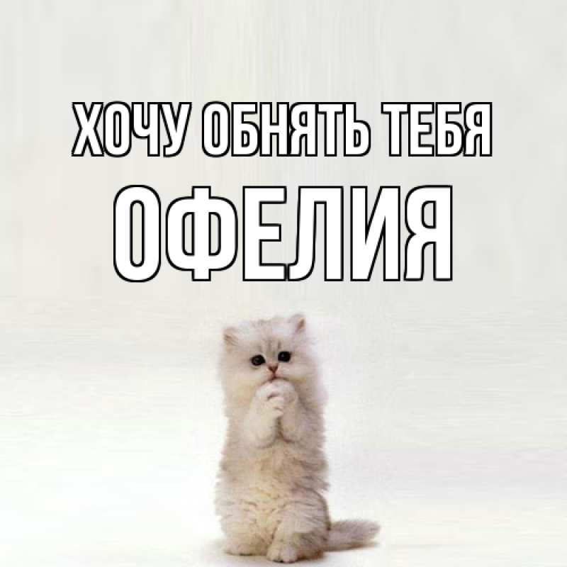 Картинка Хочу обнять тебя, Офелия