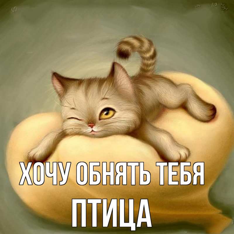 Картинка Хочу обнять тебя, Птица