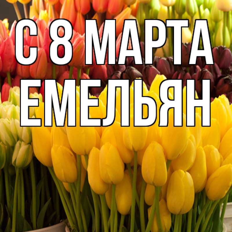 Картинка C 8 МАРТА, Емельян