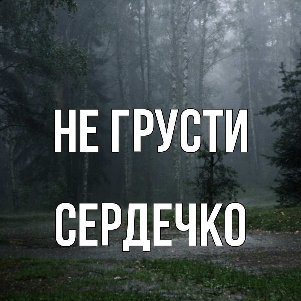 Открытка на каждый день с именем, сердечко Не грусти осень Прикольная открытка с пожеланием онлайн скачать бесплатно 