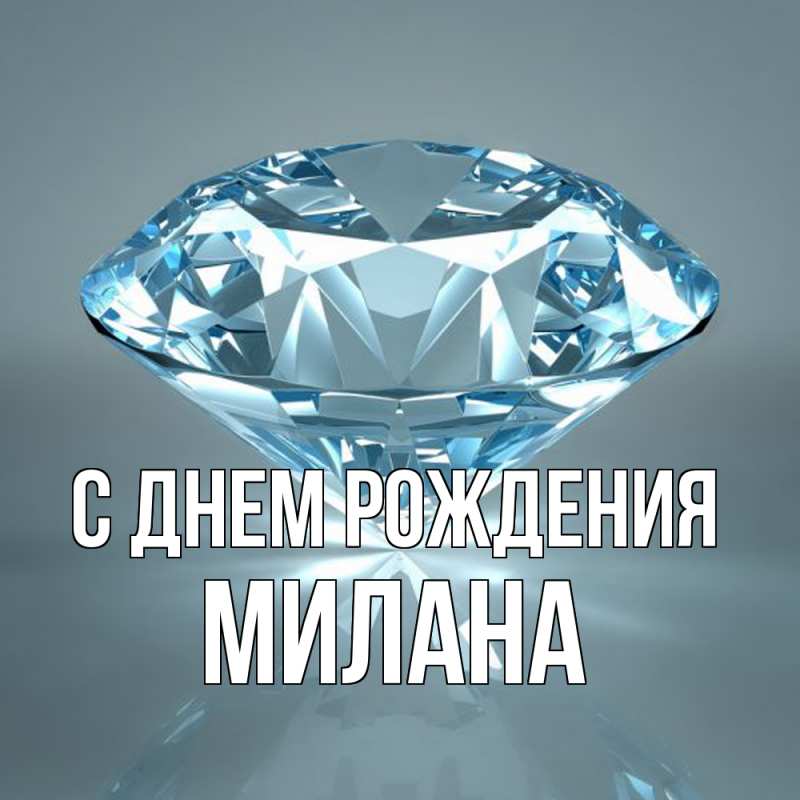 Картинка С днем рождения, Милана