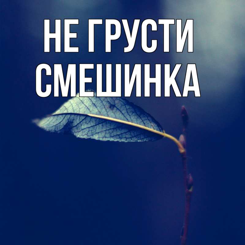 Картинка Не грусти, Смешинка