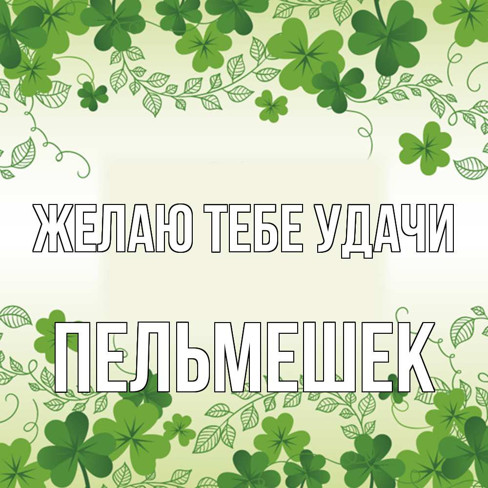 Открытка на каждый день с именем, пельмешек Желаю тебе удачи открытка Прикольная открытка с пожеланием онлайн скачать бесплатно 