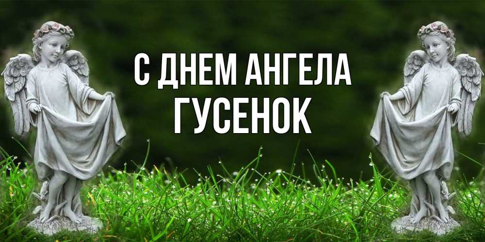 Открытка на каждый день с именем, гусенок С днем ангела небо, ангел, девушка Прикольная открытка с пожеланием онлайн скачать бесплатно 