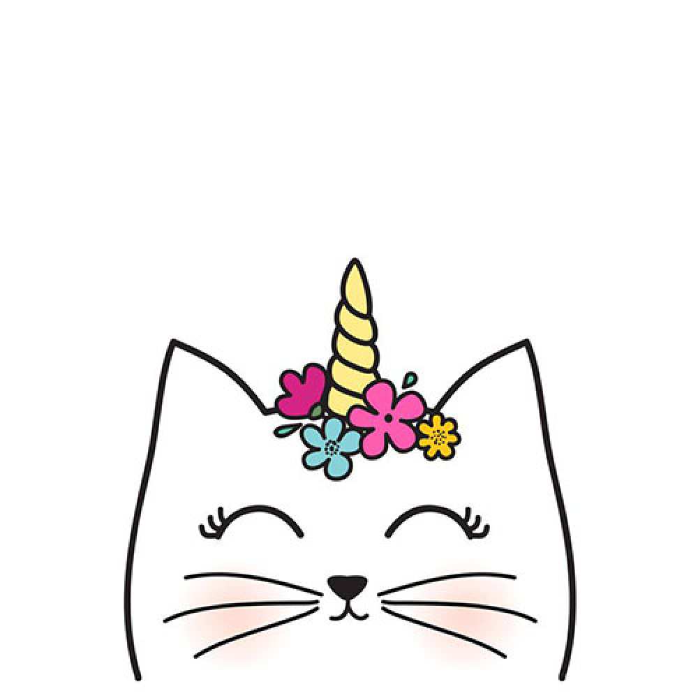 Открытка на каждый день с именем, Пчёлка С днем рождения милый кот с одним рожком Прикольная открытка с пожеланием онлайн скачать бесплатно 