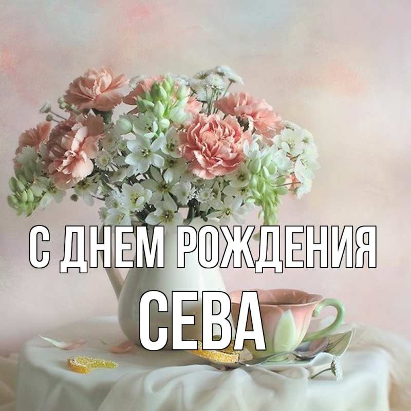 Картинка С днем рождения, Сева
