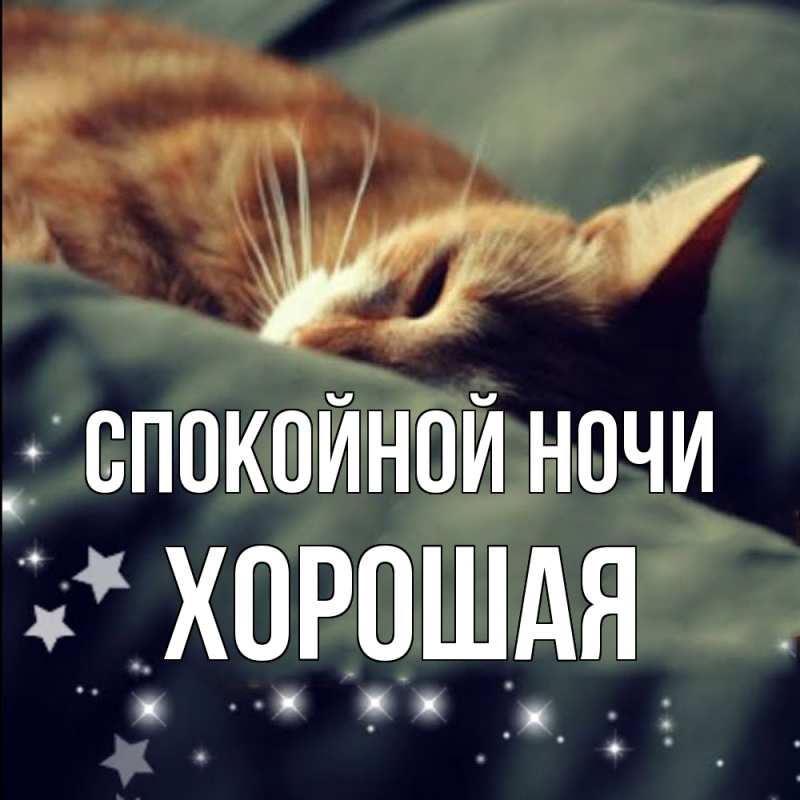 Картинка Спокойной ночи, хорошая