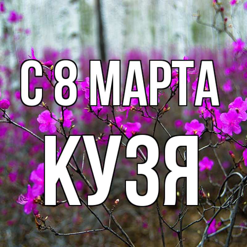 Картинка C 8 МАРТА, Кузя
